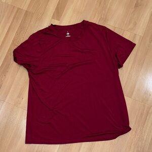 Women's Short Sleeve Tee - cranberry red